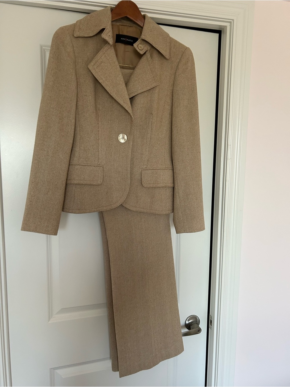 Kasper Women's Tan Tailored Blazer